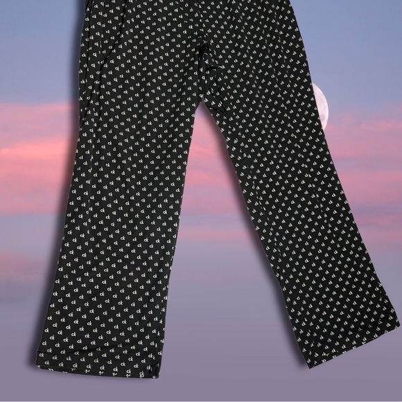CALVIN Klein CK symbol Men’s Black Pajama Pants Size Large Elastic Waist - Picture 4 of 11